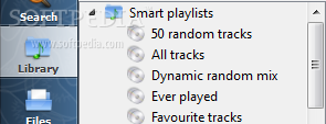 Showing Clementine smart playlists